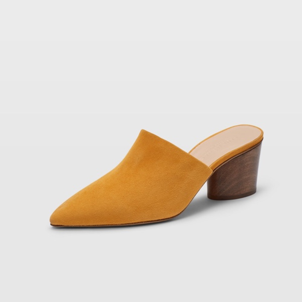 Club Monaco Kimbetah suede mules